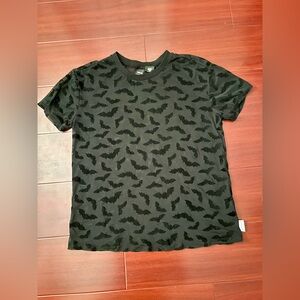 Her Universe Black Bat Pattern Top